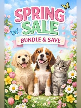Spring Sale Bundle & Save !!! Offers welcome 💜💙♥️